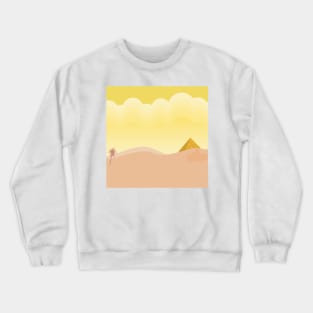 Abstract desert Crewneck Sweatshirt